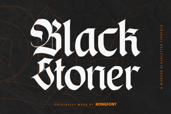 Black Stoner: Bold Typography for Impact