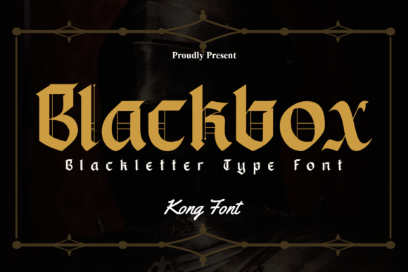 Blackbox Font for Web Design