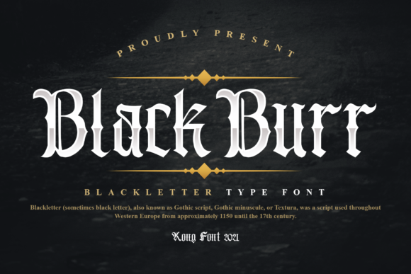 Blackburr: A Bold Font for Web Design