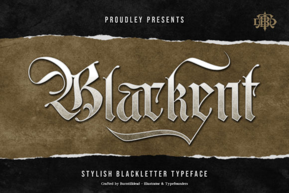 Blackent: A Bold Typographic Statement