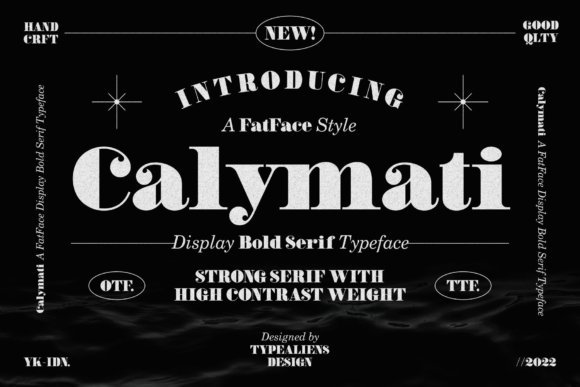 Calymati: A Bold Serif Font That Builds Trust for Small Businesses