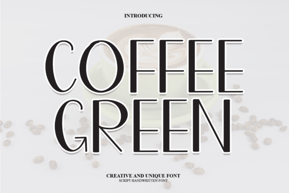 Coffee Green Font Review