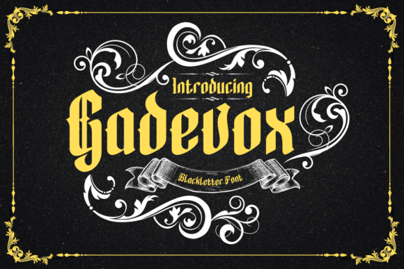 Gadevox: A Vintage-Inspired Typeface