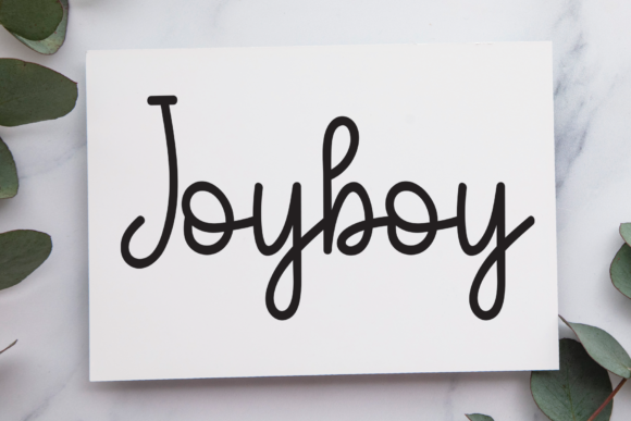Joyboy: A Sweet Script for Business Branding
