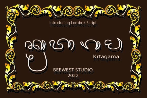Kertagama: A Creative Font for Real Projects