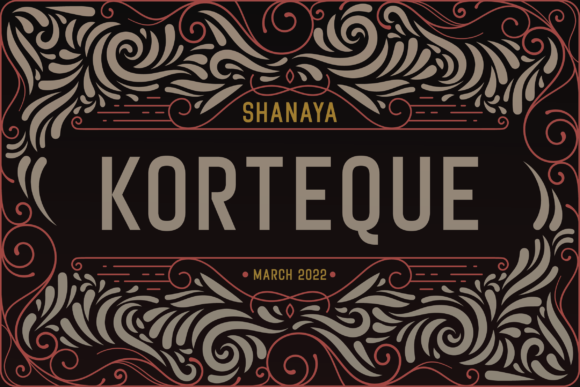 Korteque: A Vintage Sans Serif for Elegant Design