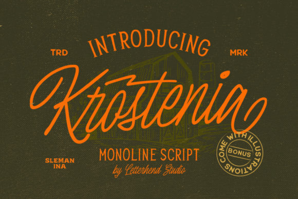 Krostenia: A Vintage Script for Modern Campaigns