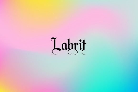 Labrit: A Bold, Modern Font for Designers
