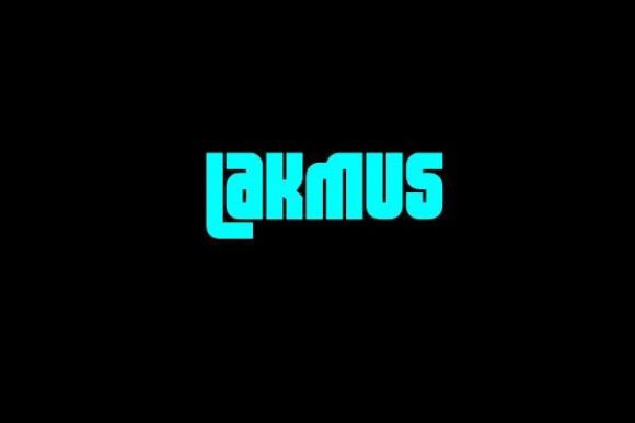 Lakmus: A Display Typeface for Bold Digital Headlines