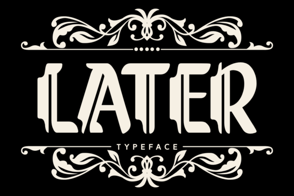 Later: A Gothic Font for Web Design