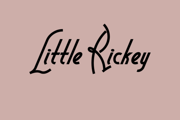 Little Rickey: A Vintage Font for Modern Design