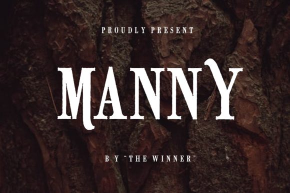 Manny: A Serif Font for Creative Campaigns