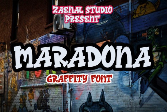 Maradona: A Bold Serif Font for Editorial Impact