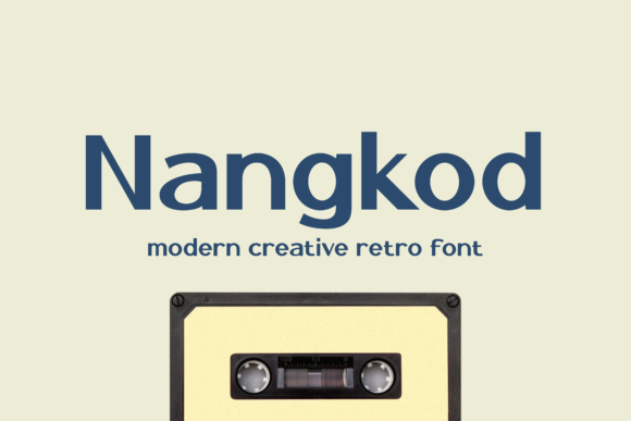 Nangkod: A Vintage Sans Serif for Timeless Design