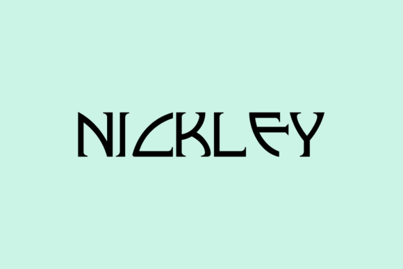 Nickley: A Vintage Serif Font for Creative Projects