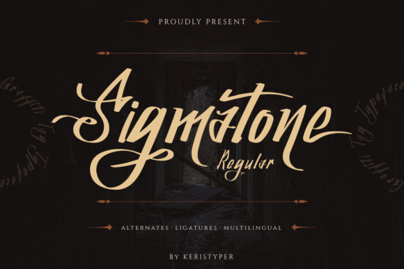 Sigmatone: A Bold Script for Creative Branding