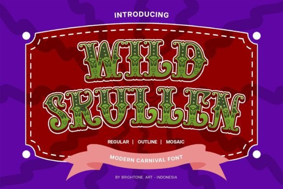 Wild Skullen: Bold Font for Impactful Campaigns