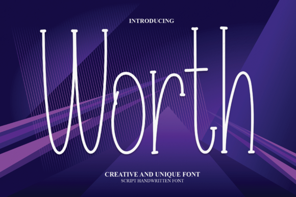 Worth: A Font for Professional Branding