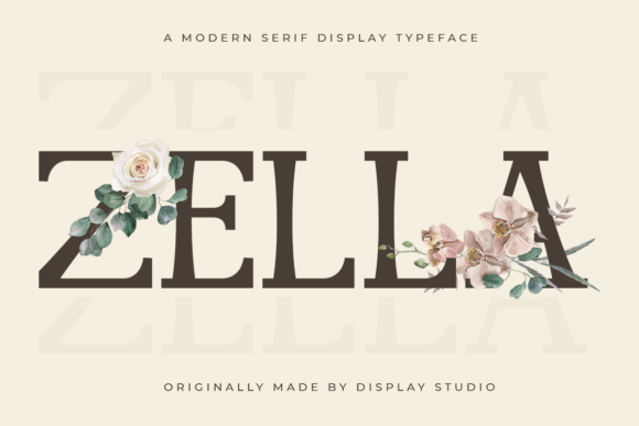 Zella: A Serif Font for Business Style